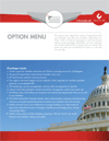 Federal Fly-In Option Menu