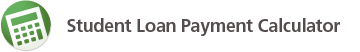 Student Loan Payment Calculator